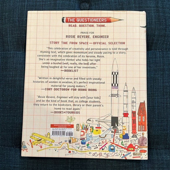 Rosie Revere Engineer children’s book. STEM imagination building Girl empowered - Picture 2 of 9